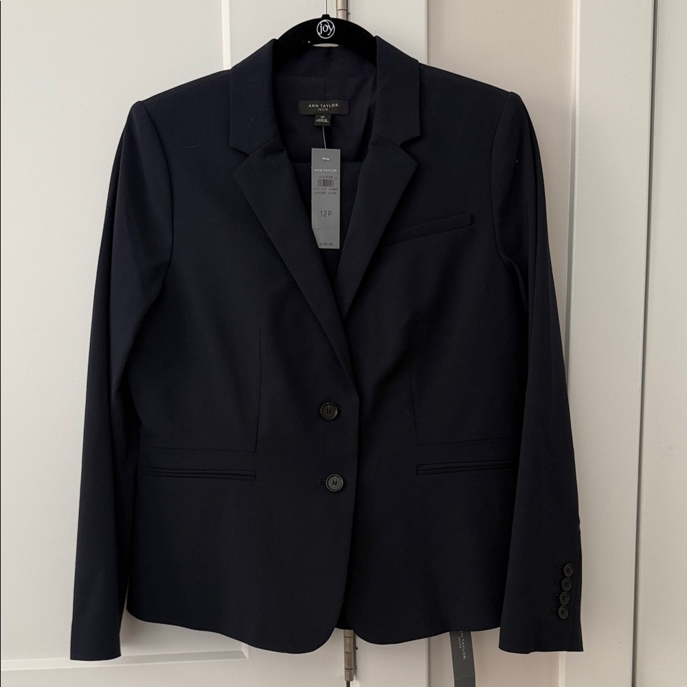 Ann Taylor Classic Navy Blazer & Trouser Pants